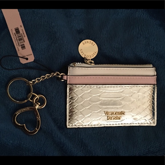 VS credit card case. Dusty rose and silver - Picture 2 of 5
